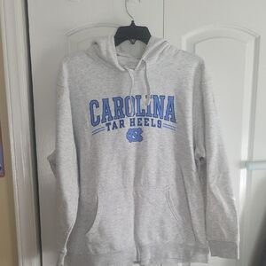 Hanes Gray Carolina Tar Heels Hoodie